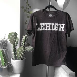 Lehigh Brown champion tee shirt